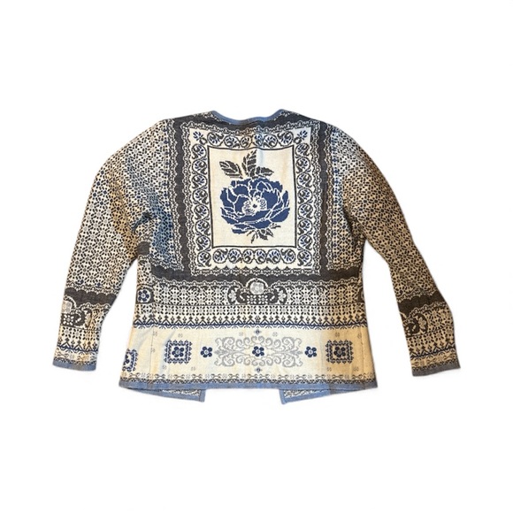 Wool Nordic Style Cardigan - Picture 2 of 5